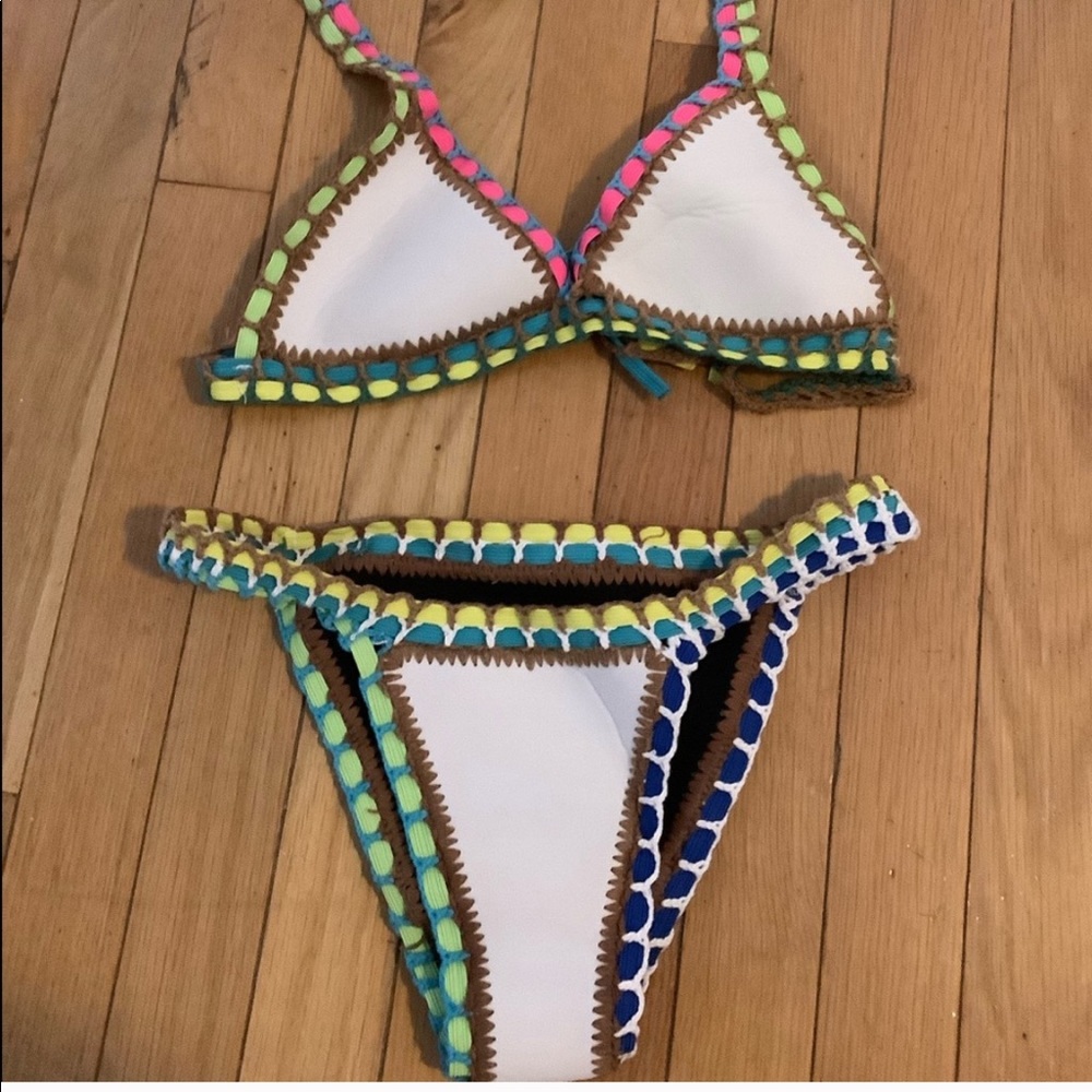 White bikini